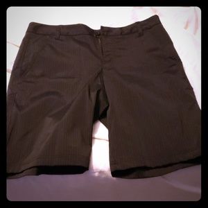 Fila golf shorts black with white stripes size 32